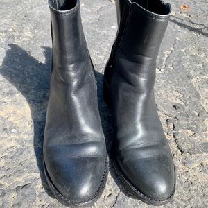 Women’s cole haan waterproof pullon leather boots